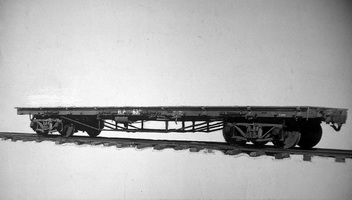 Rail flat wagon RA 639, circa 1916