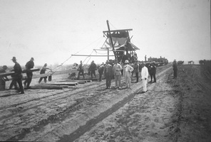 Track layer at 60 miles 11.2.1914
