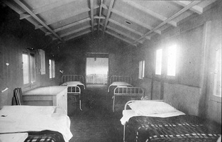 Camp Hospital beds, circa 1915