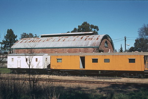 8.9.1985,Mt Barker - worker train 8144 + 8221