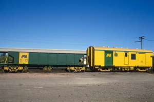3.2.1986,brakevan AVAY397 wagon AHVY15 Port Pirie
