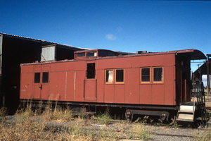 5<sup>th</sup> February 1986,Peterborough roundhouse - brakevan 7550 