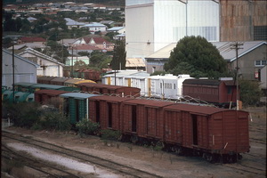 7<sup>th</sup> April 1987,Port Lincoln workshops - ENBA wagons