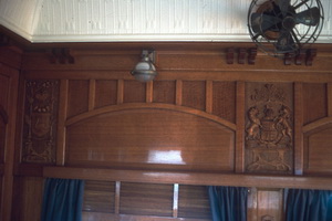 SS 44 dining saloon carved panels