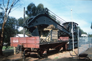 13<sup>th</sup> July 1990,Port Augusta Homestead Park - RSA 191 + Steam Crane