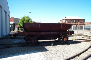 8<sup>th</sup> March 2001,Commonwealth Railways ballast hopper BAS 615 - just arrived