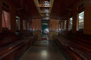 1<sup>st</sup> September 2001,National Railway Museum - Port Adelaide - car 3 interior