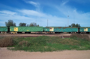 9.8.2002 Port Pirie - AOJF 2092 & AOJF 2122 coal wagon