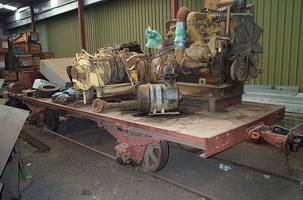9<sup>th</sup> August 2002,Quorn - NRS504 flat wagon