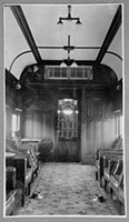 Interior of non-smoking compartment of AF 49 taken in February 1936 following air conditioning
