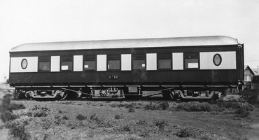 Exterior of AF 49 taken in February 1936 following air conditioning