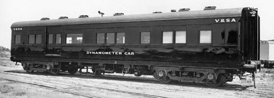 Dynamometer Car shortly after being built