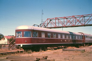 Port Pirie Junction - ARF round end observation car - January 1961