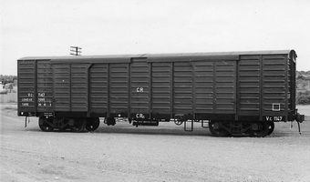 Commonwealth Railways,VC1147 Bogie Covered Goods Wagon Tare:20.5 tons Max load 40 tons standard gauge