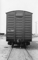 Commonwealth Railways,VC1147 Bogie Covered Goods Wagon Tare:20.5 tons Max load 40 tons standard gauge