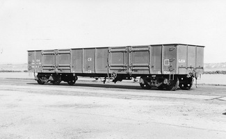 Commonwealth Railways,GB934 bogie Open Goods Wagon: Tare: 20 ton Max load 43 tons standard gauge