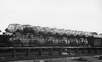 Commonwealth Railways,GC1327 Bogie Wagon for carriage of Motor Bodies