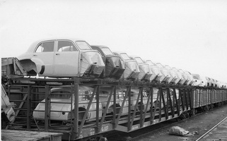 Commonwealth Railways,GC1327 Bogie Wagon for carriage of Motor Bodies