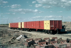 7.1.1966,Port Augusta - Commonwealth Railways Coal open wagon GH1315 