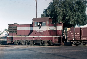 19.8.1969,Port Augusta - Commonwealth Railways Locomotive MDH2