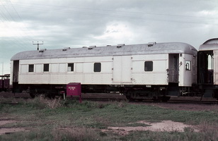 25.10.1973,Port Augusta - Commonwealth Railways Car U2212 Carbarn Port Augusta