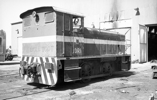 5.3.1969,Port Augusta - Commonwealth Railways Locomotive DR1 Port Augusta Workshops