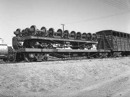 18.8.1969,Marree - Commonwealth Railways Wagon QA645 NRJ1560