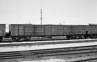 20.10.1970,Port Pirie - Commonwealth Railways Wagon GB1045 Port Pirie Yard 