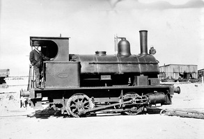 Outer Harbour - loco I161 when used on Outer harbour construction