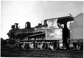 side view of loco SAR T254