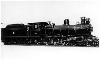 1934 - loco SAR T203 with Royal livery on side