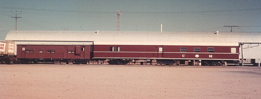 NHRB 62 and NHRD 66 at Alice Springs, 29.3.1970