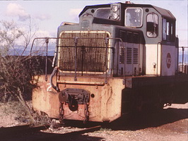 NC2 derelict at Port Augusta shops, 19 August 1978