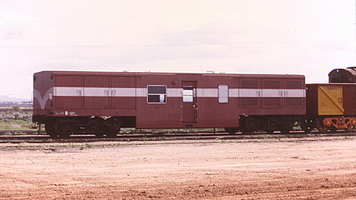Low-level brakevan HL 336, taken at Stirling North on 20.08.1978