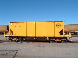 11.9.2004 AHLF1435 wagon, formerly AHTF ballast wagon.