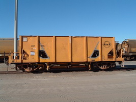 5.1.2005 AHLF1482 wagon, formerly AHTF ballast wagon